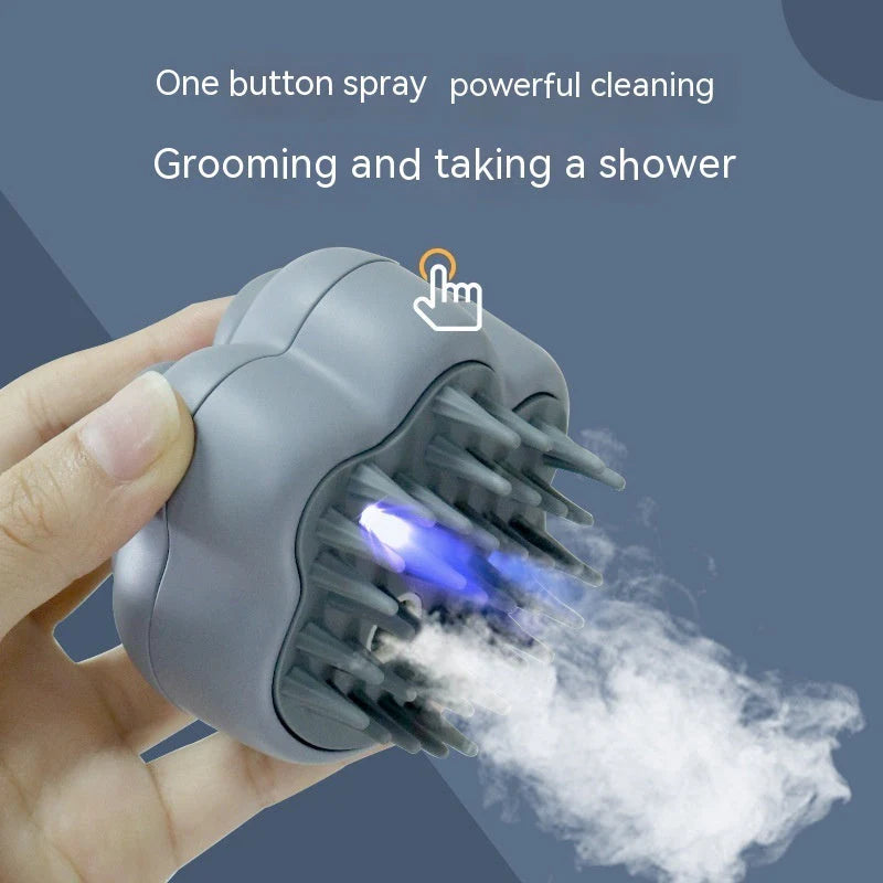 1 Pet Steam Hair Removal Comb Pet Steam Massage Comb Body Relax And