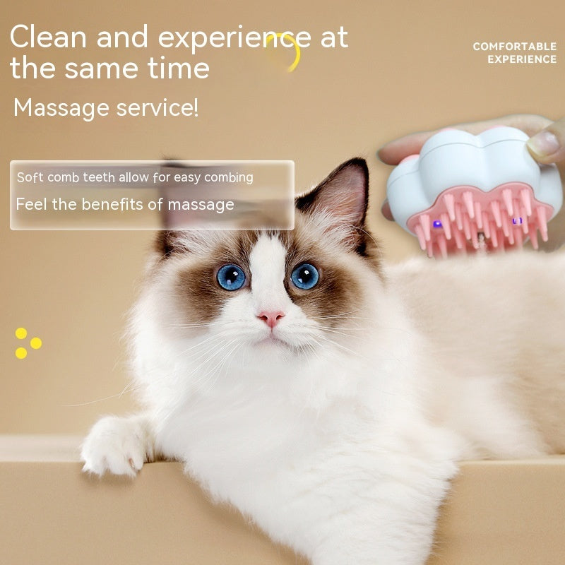 Pet Steam Hair Removal Comb Pet Steam Massage Comb Body Relax And