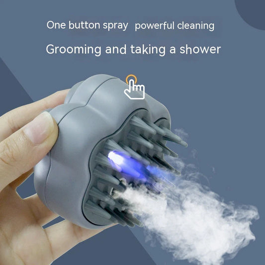 1 Pet Steam Hair Removal Comb Pet Steam Massage Comb Body Relax And